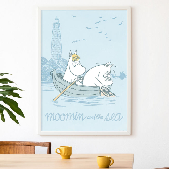 Moomin e il Mare, Poster dei Fumetti di Moomin