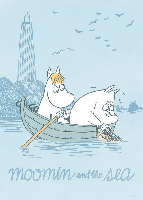 Moomin e il Mare, Poster dei Fumetti di Moomin