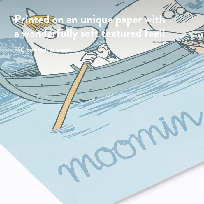 Moomin e il Mare, Poster dei Fumetti di Moomin