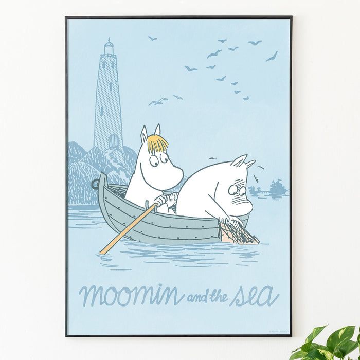 Moomin e il Mare, Poster dei Fumetti di Moomin