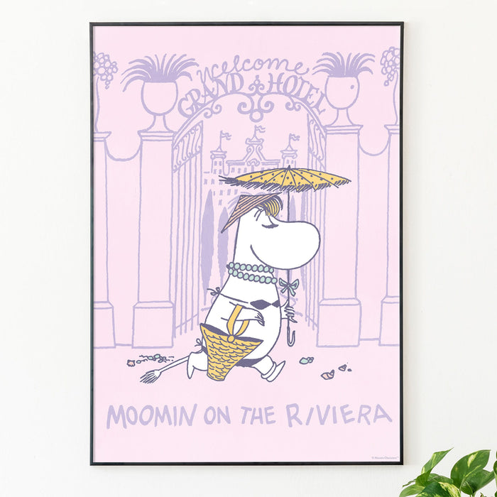 Moomin sulla Riviera, Poster dei Fumetti di Moomin