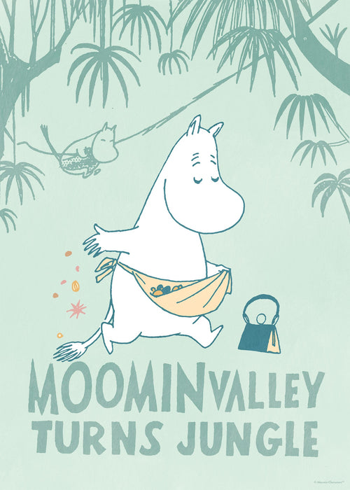 La Valle dei Mumin diventa Giungla, Poster dei Fumetti di Mumin