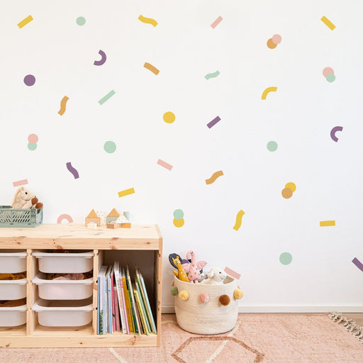 Confetti Wall Stickers - Wallpaper Stickers by Made of Sundays