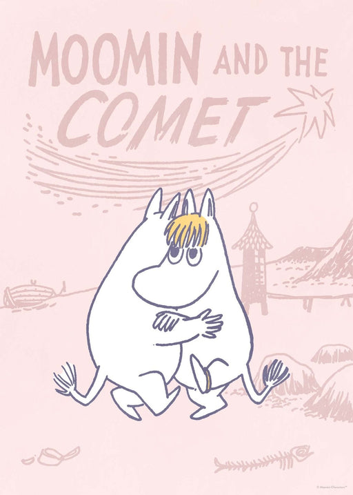 Moomin and the Comet, Moomin Comics Poster - Posters by Made of Sundays