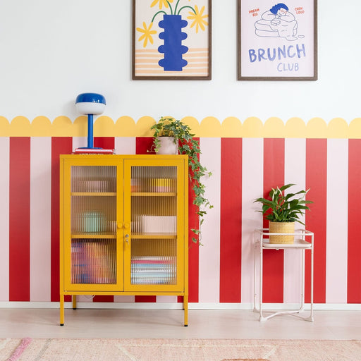 Striped Bespoke Wallpaper - Peel & Stick Wallpapers by Made of Sundays