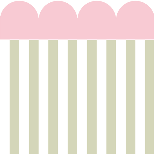 Striped Bespoke Wallpaper - PPLR_HIDDEN_PRODUCTs by Made of Sundays