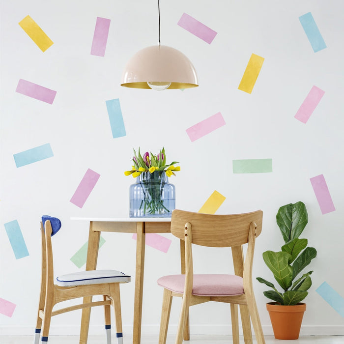 Delicious pastel sprinkles wall decals for happy homes and offices — Made  of Sundays