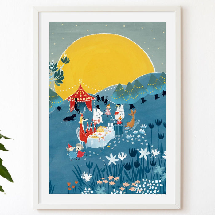 Party im Moomin-Tal Poster