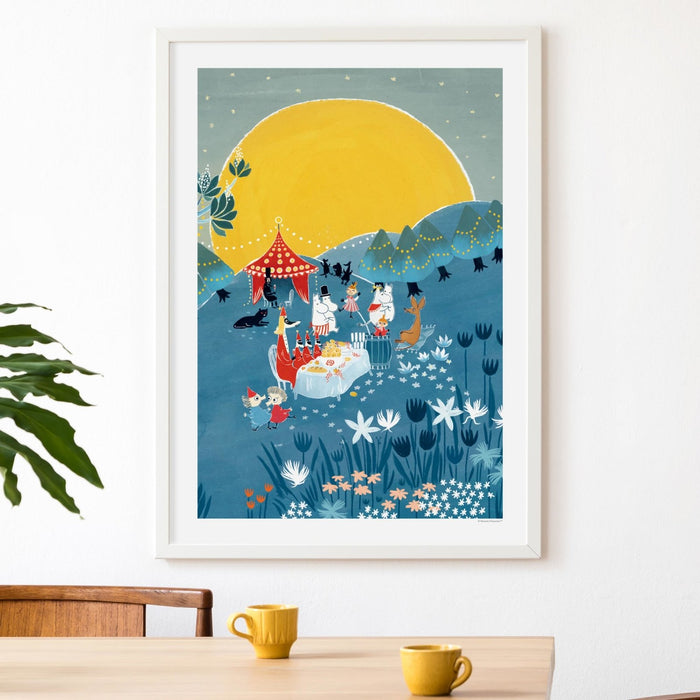 Party im Moomin-Tal Poster
